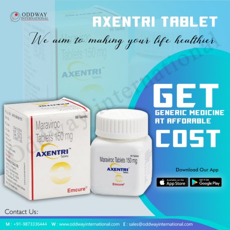 抗HIV薬-Axentri150mgをオンラインで購入