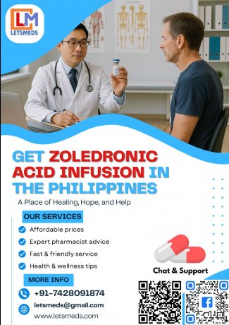 Get Zoledronic Acid Infusion in the