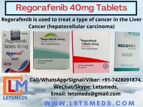 Buy Regorafenib 40mg Tablets Online