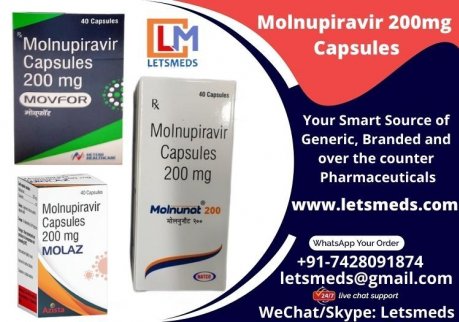 Indian Molnupiravir Capsules 200mg