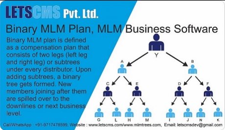 MLM Binary Plan PHP Script Software