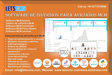 Software de inversión para afiliados