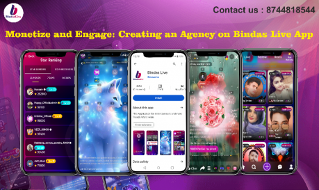Create Your Agency in Bindas Live ap